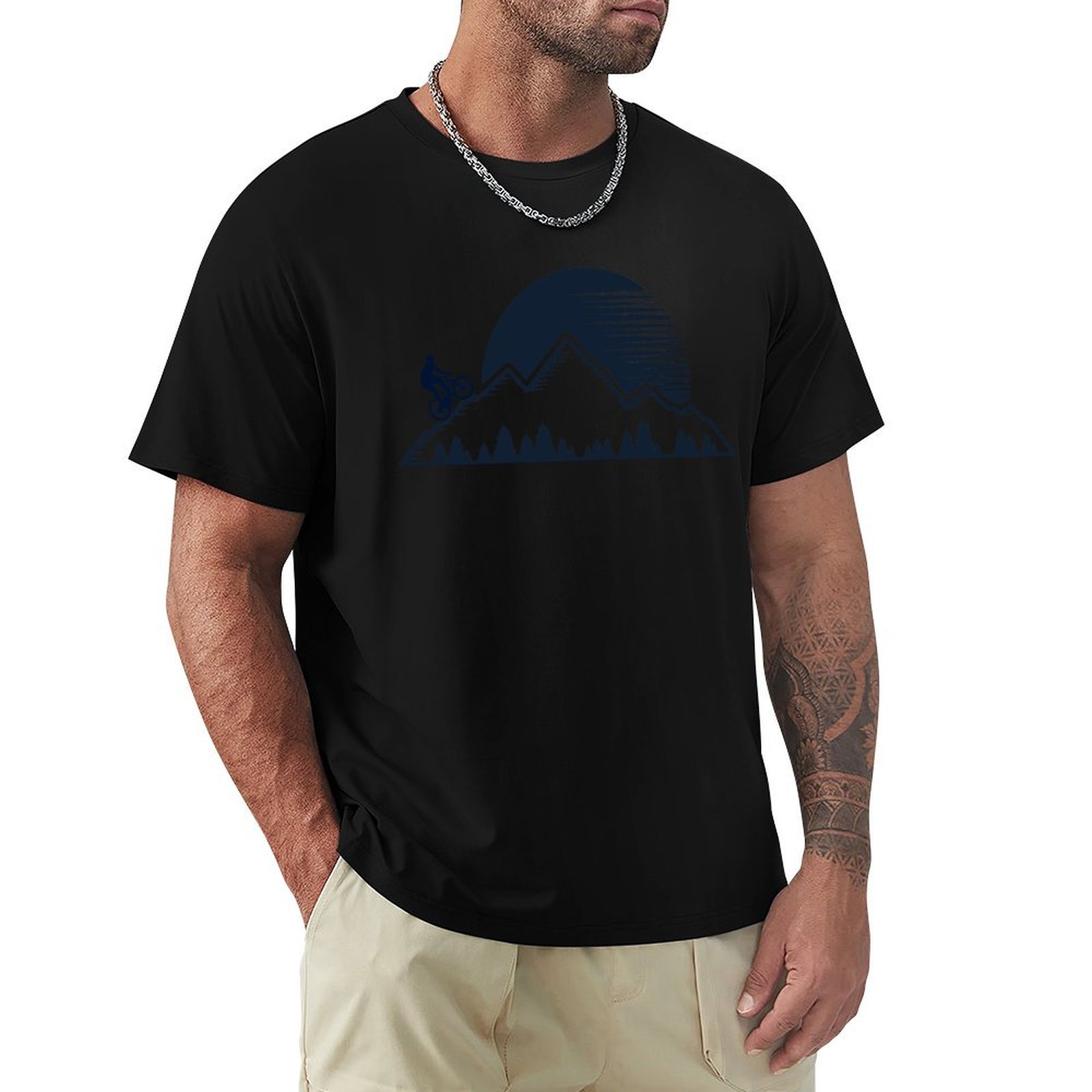 Mountain Biking Colorado - Vintage Mountain Bike Colorado T-Shirt Casual