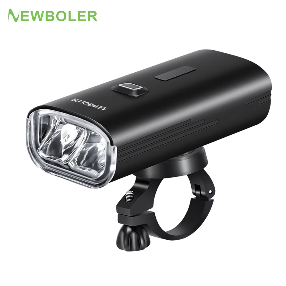 Mountain Biking Backpack - NEWBOLER 5000LM Bike Light Type-C Charging