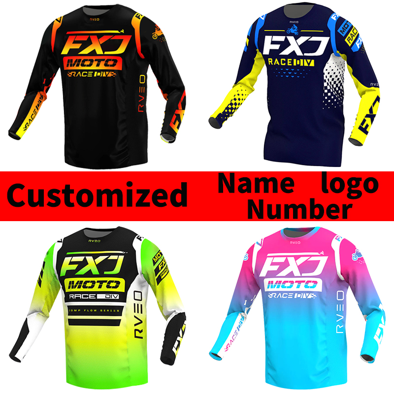 Mountain Biking Trails - FXJ Children Motocross jersey Off road