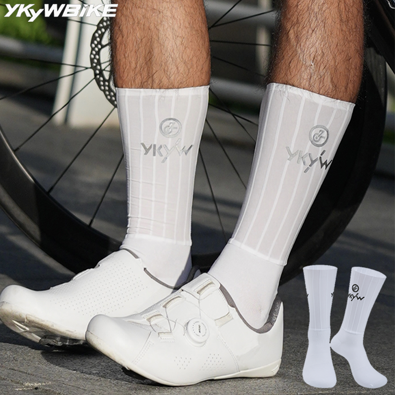 Mountain Biking Socks - YKYWBIKE 2026 Cycling Socks Wider Aerodynamic