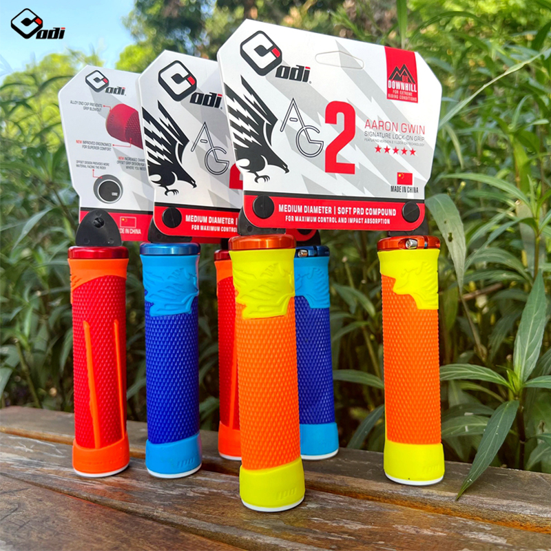 Mountain Biking Downhill - Lock-on Silicone MTB Grips Shockproof Anti-vibration