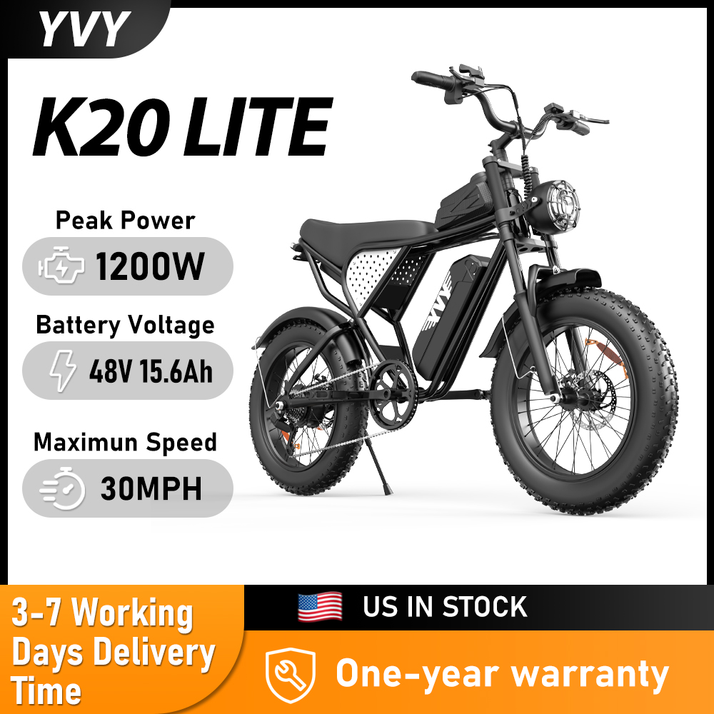 Mountain Biking Trails - YVY K20 Lite 1200W Electric Bike