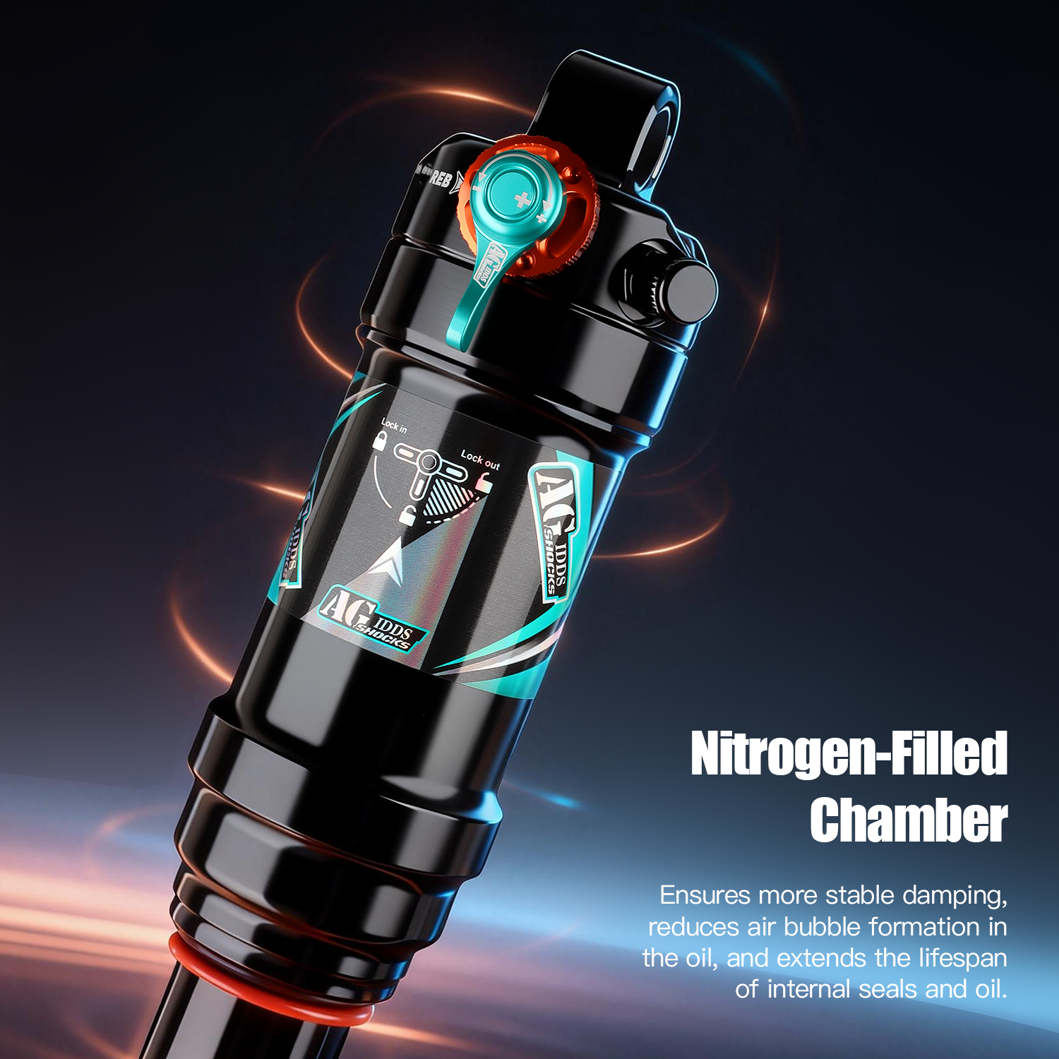 AGSHOCKS MTB Rear Shock Bicycl - đánh giá và giá Mountain Biking Downhill