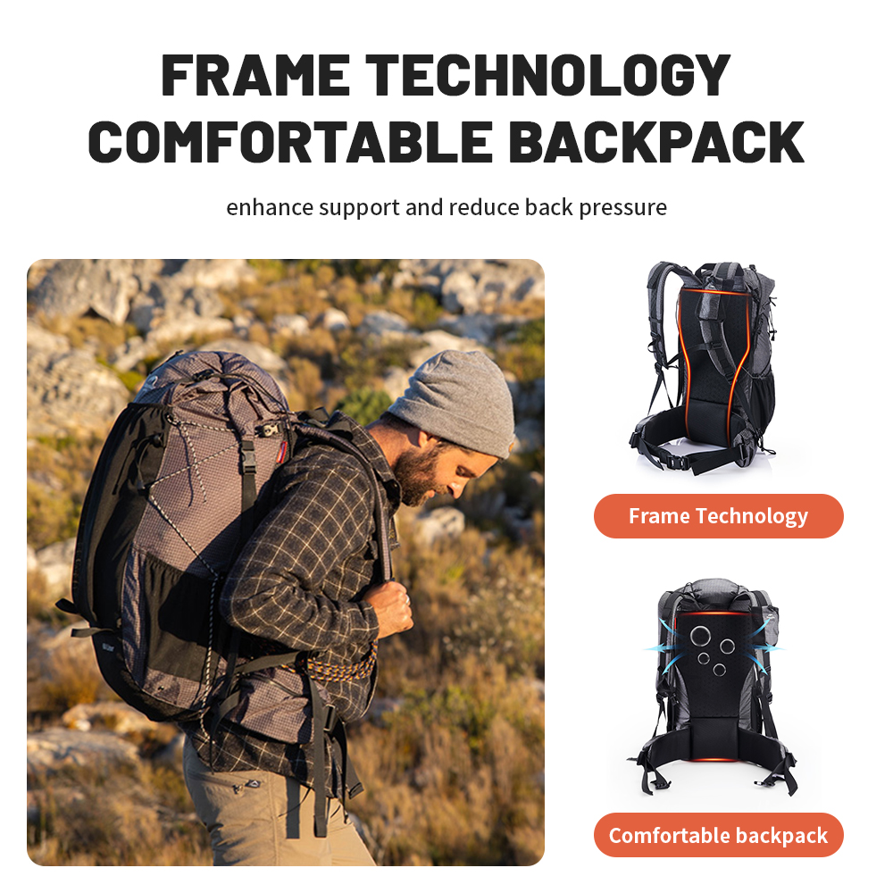 Naturehike Camping Backpack 60 - đánh giá và giá Mountain Biking Backpack