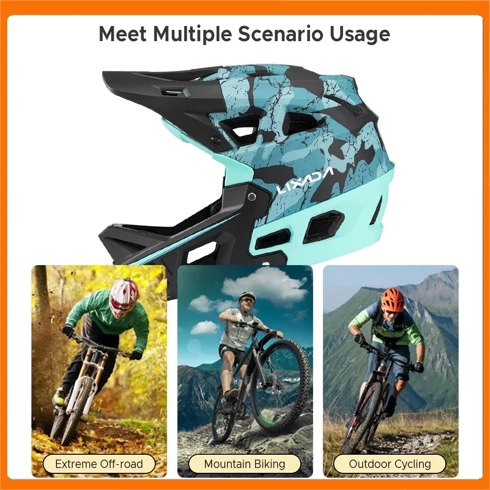 Mountain Bike Safety Cycling G - đánh giá và giá Mountain Biking Full Face Helmet