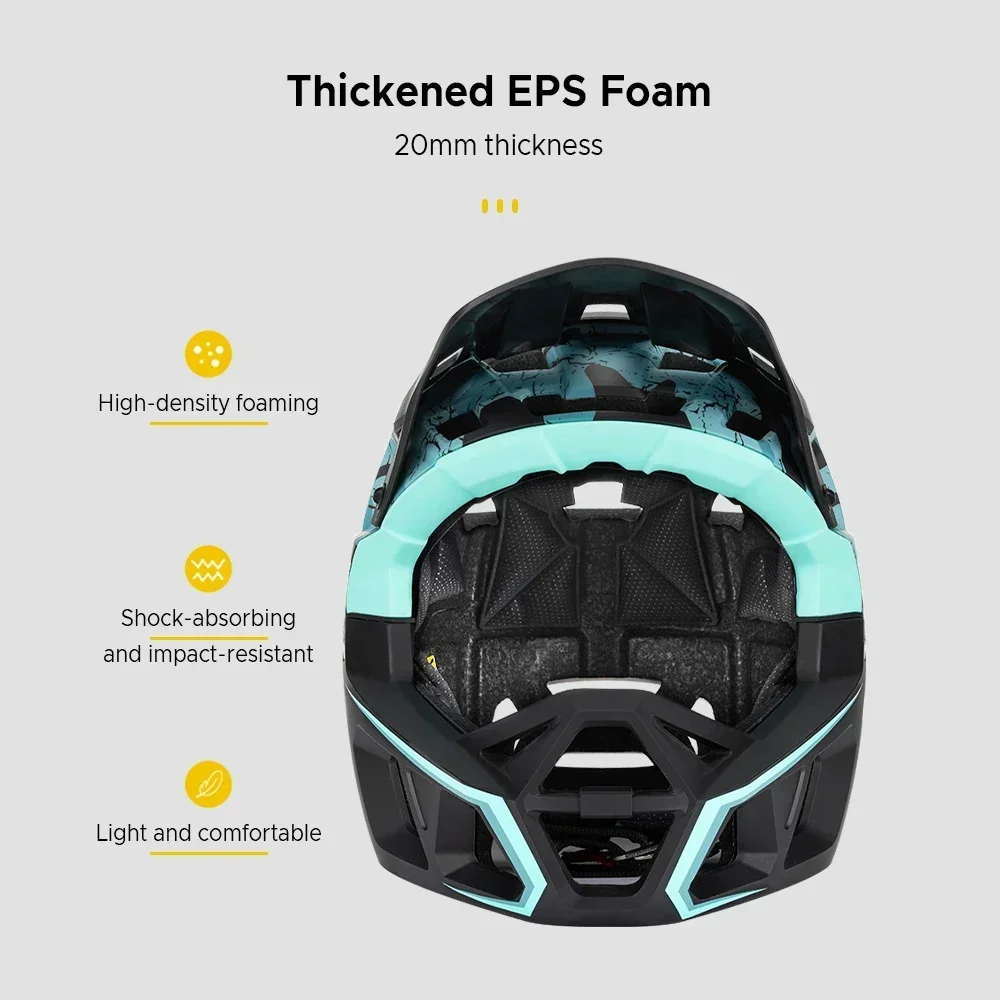 Mountain Bike Safety Cycling G - đánh giá và giá Mountain Biking Full Face Helmet