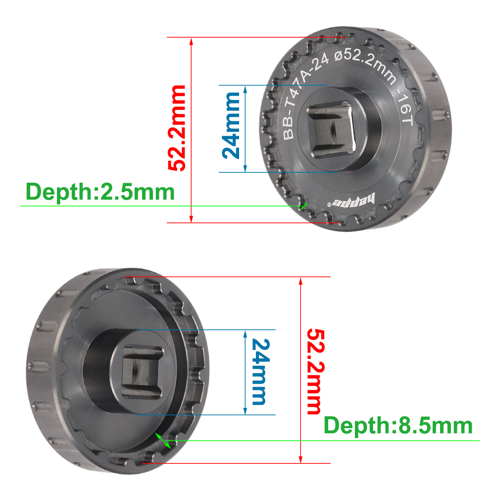 HEPPE Dual-use Bike T47 Bottom - đánh giá và giá Bottom Bracket Press
