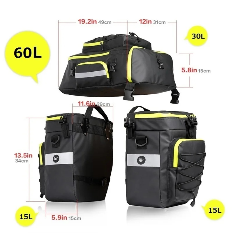 60L 3 In 1 Mountain Road Bicyc - đánh giá và giá Mountain Biking Fanny Pack