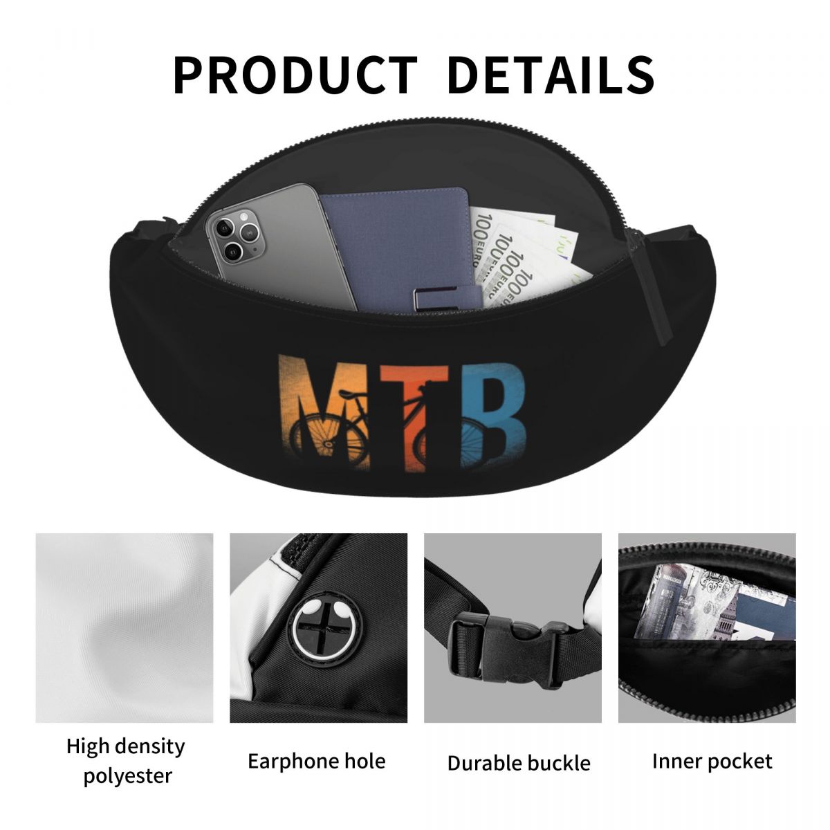 Custom MTB Bicycle Fanny Pack  - đánh giá và giá Mountain Biking Fanny Pack