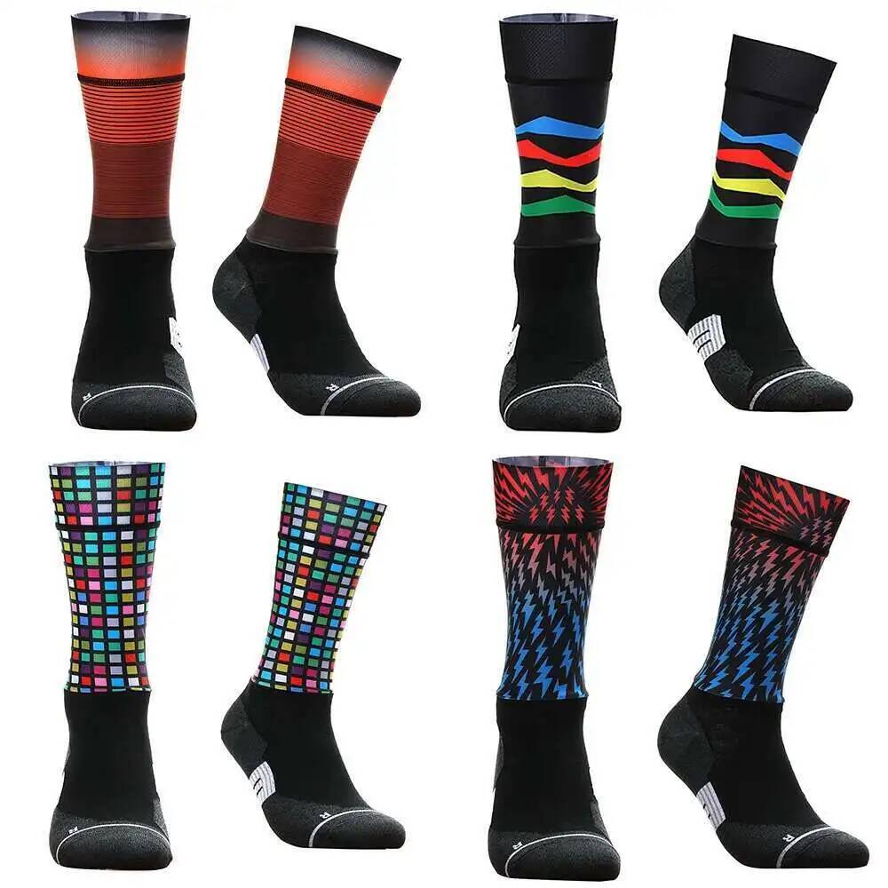 Vibrant Geometric Cycling Sock - đánh giá và giá Mountain Biking Socks