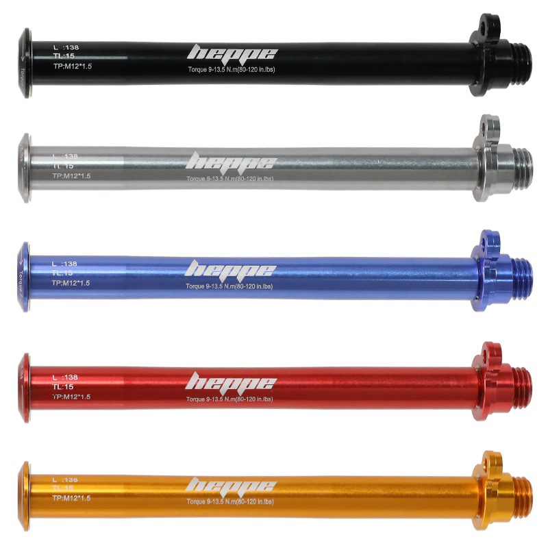 HEPPE Road Bike Thru Axle 12x1 - đánh giá và giá Mountain Biking Equipment