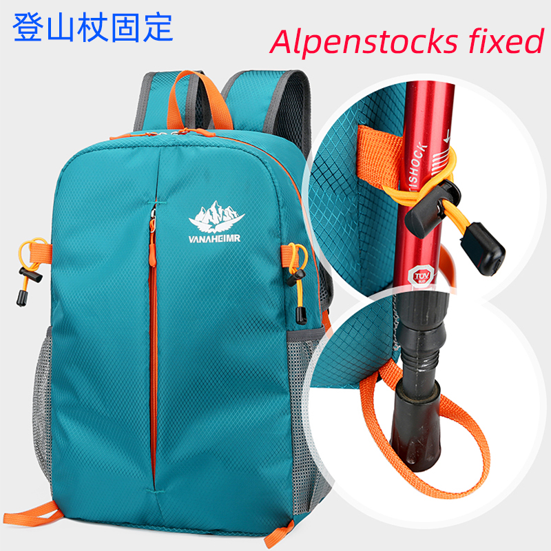 15L Portable Day Pack Foldable - đánh giá và giá Mountain Biking Backpack