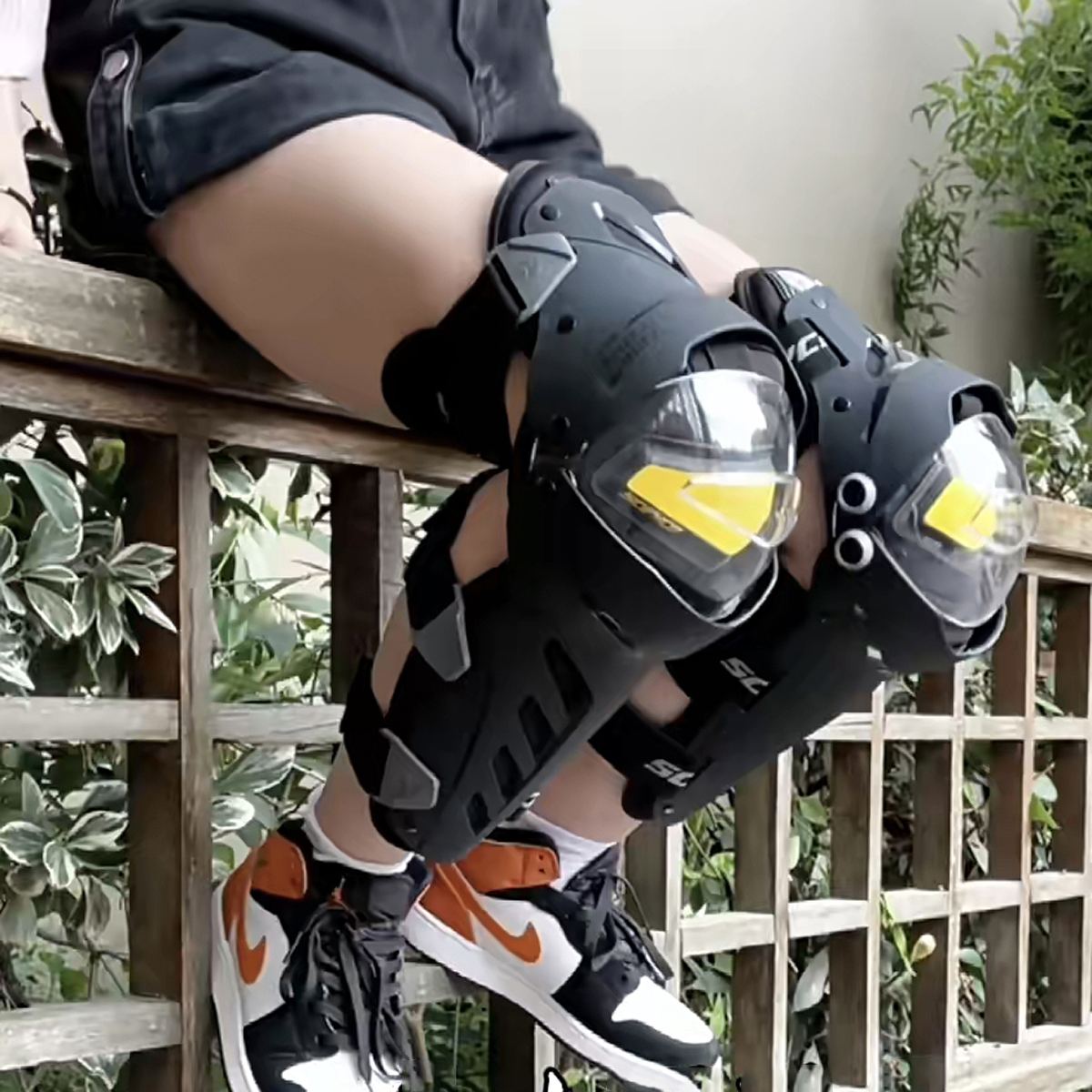 SCOYCO Motorcycle Knee Pads CE - đánh giá và giá Mountain Biking Trails