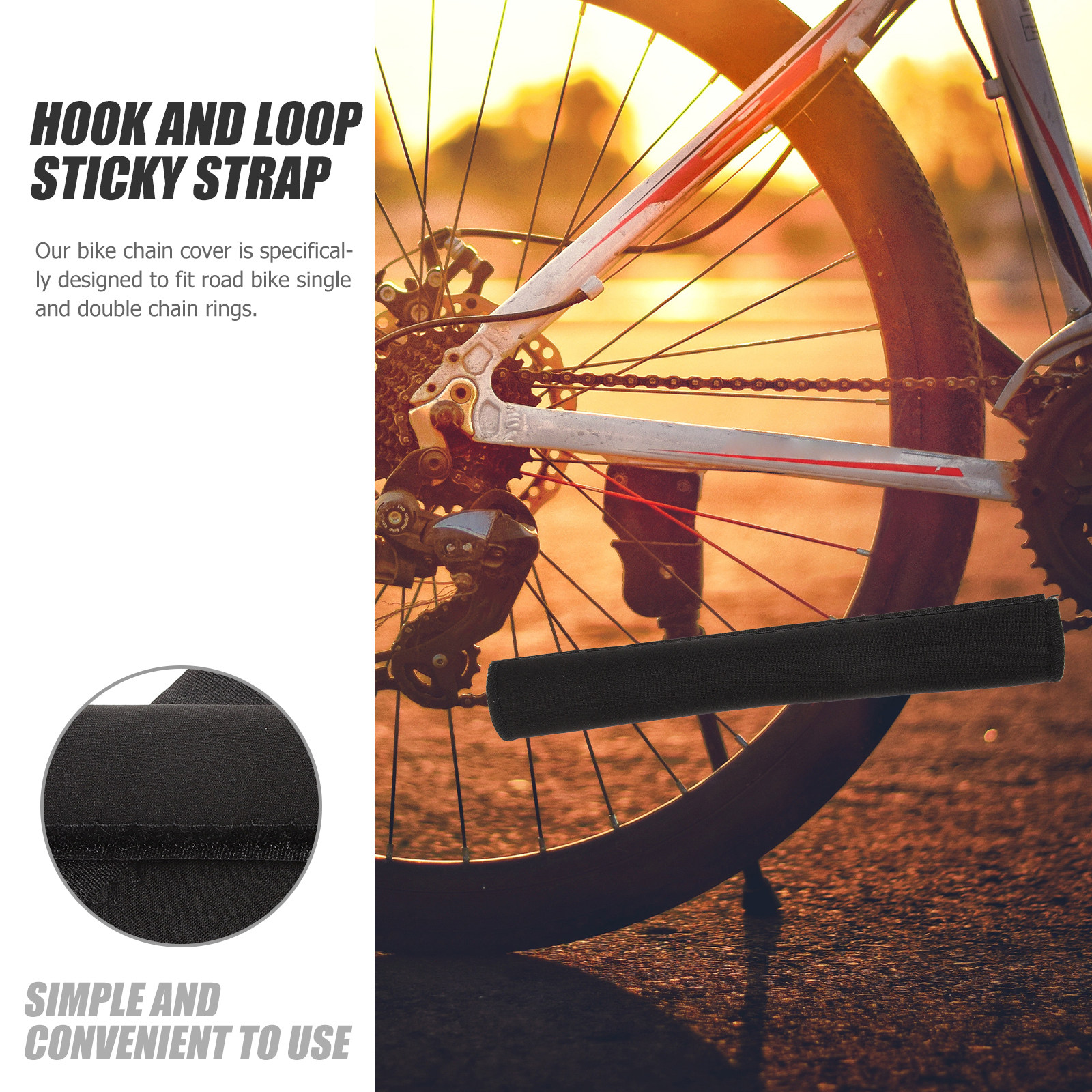 2Pcs Bike Chain Cover Protecto - đánh giá và giá Chainstay Protector Wrap