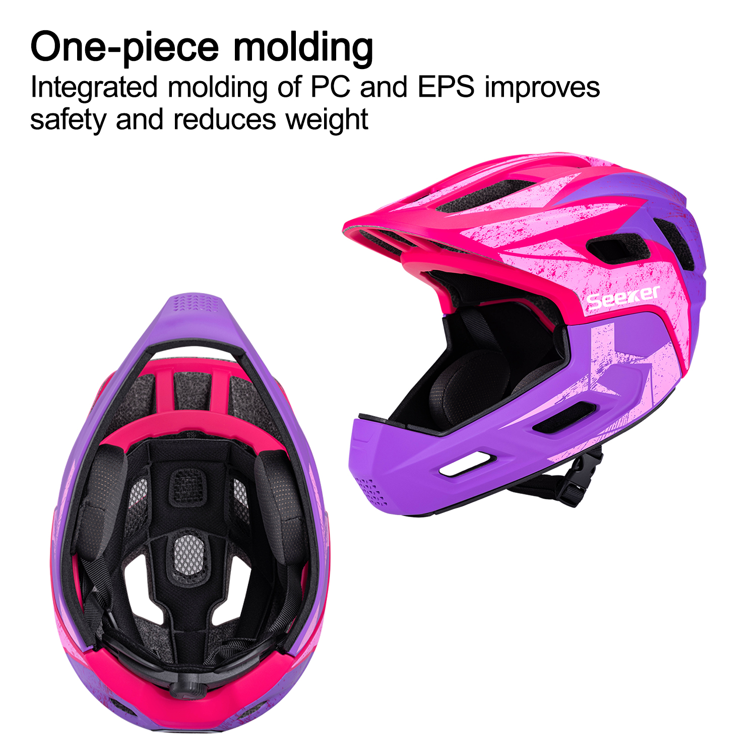 UMUSEEKER children's full-face - đánh giá và giá Mountain Biking Full Face Helmet
