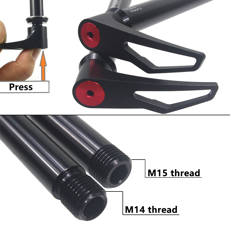 HEPPE Bicycle Thru Axle Front  - đánh giá và giá Mountain Biking Equipment