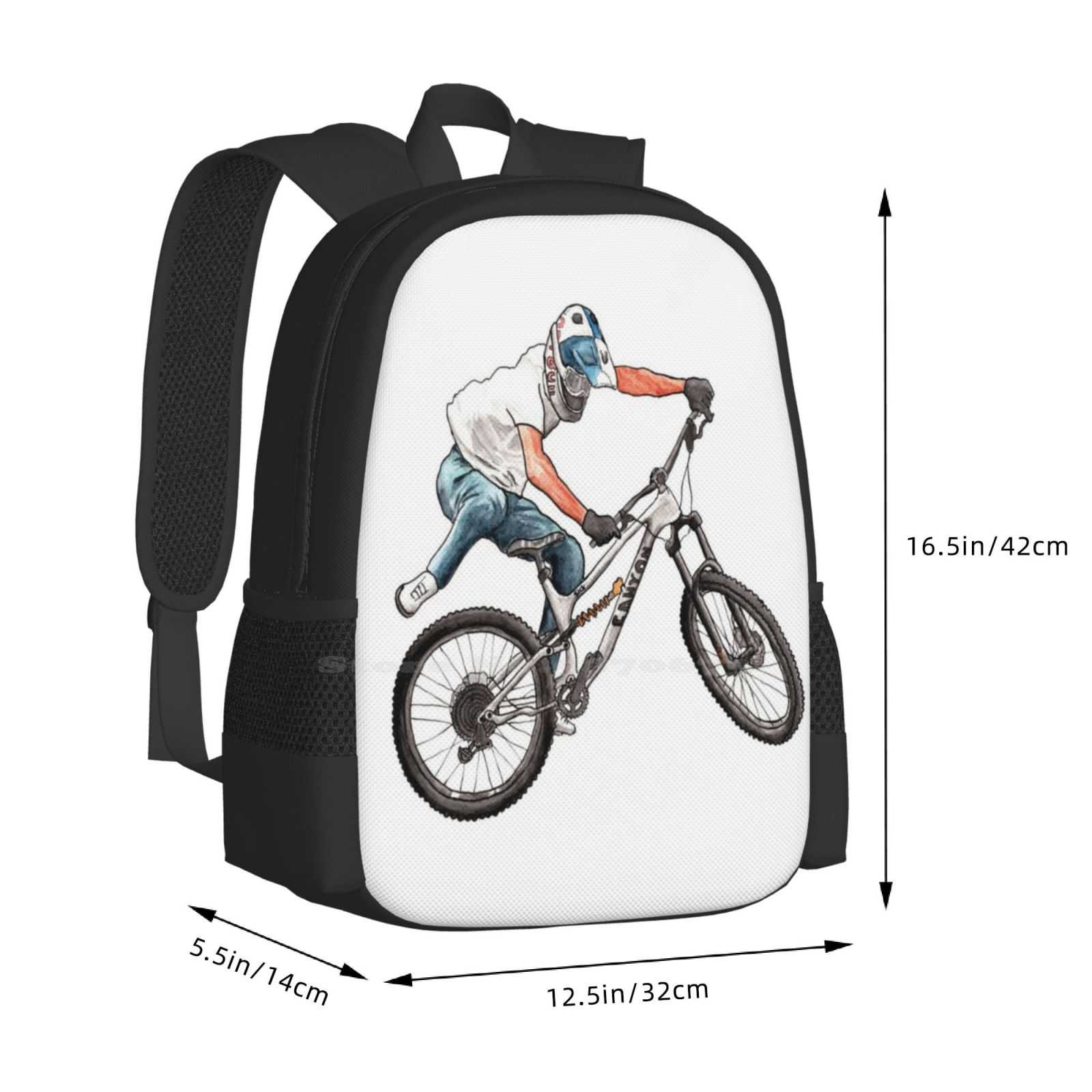 Fabio Wibmer Nac-Nac School Ba - đánh giá và giá Mountain Biking Backpack