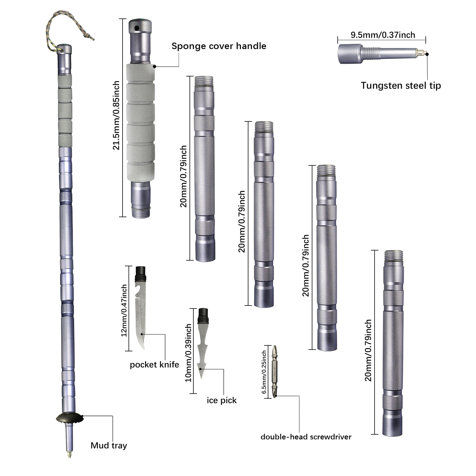 Multi-functional survival tool - đánh giá và giá Mountain Biking Gifts
