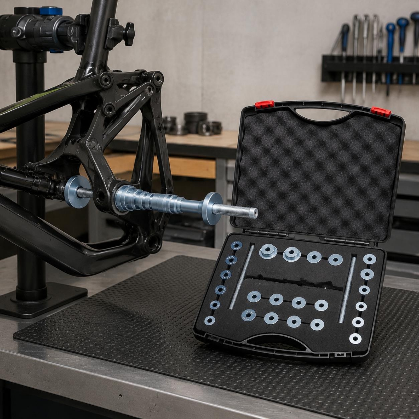Cycle Frame Bearing Tool Kit S - đánh giá và giá Bottom Bracket Press