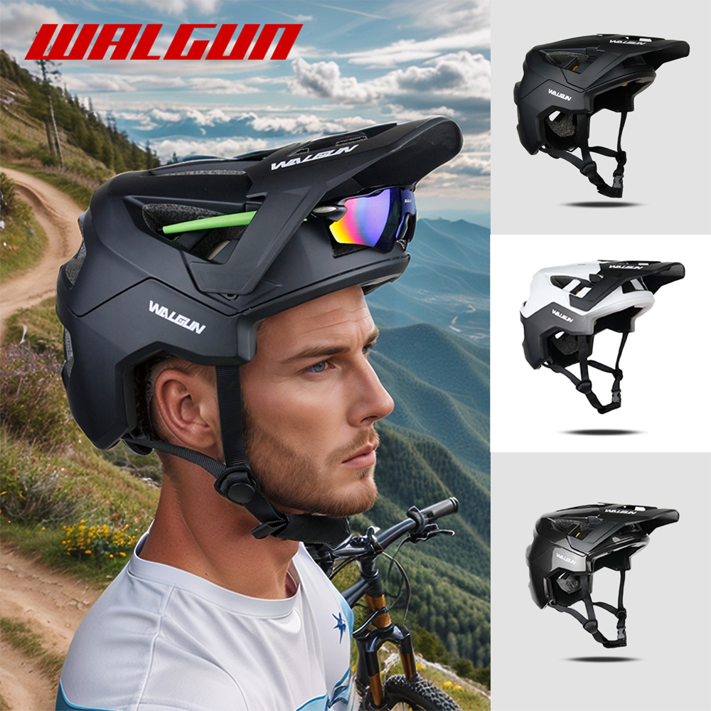 WALGUN Bicycle Helmet MTB Moun - đánh giá và giá Mountain Biking Full Face Helmet