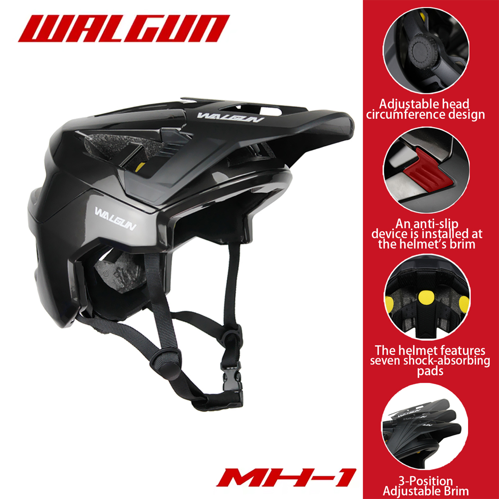 WALGUN Bicycle Helmet MTB Moun - đánh giá và giá Mountain Biking Full Face Helmet