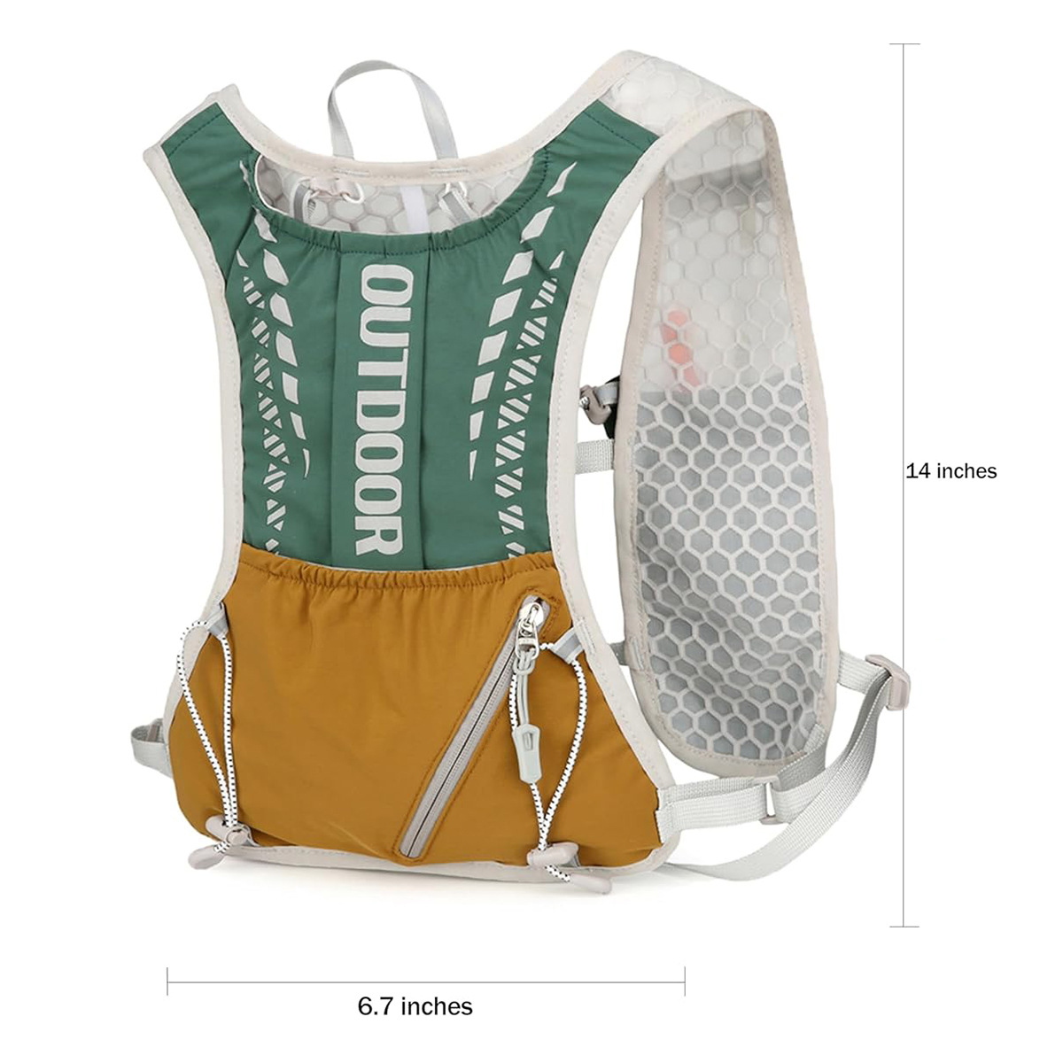 Reflective Running Hydration V - đánh giá và giá Mountain Biking Backpack
