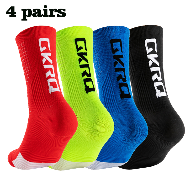 GKRQ 4pairs 2025 New Cycling S - đánh giá và giá Mountain Biking Socks