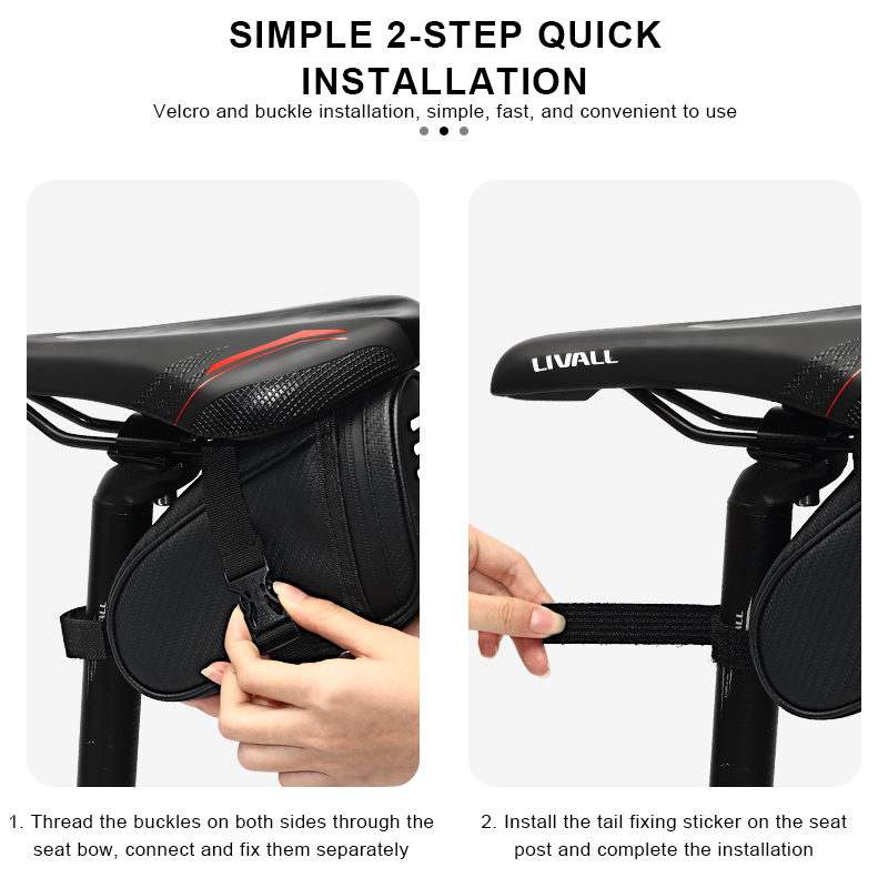 RIDERACE Bicycle Saddle Bag Sm - đánh giá và giá Mountain Biking Fanny Pack