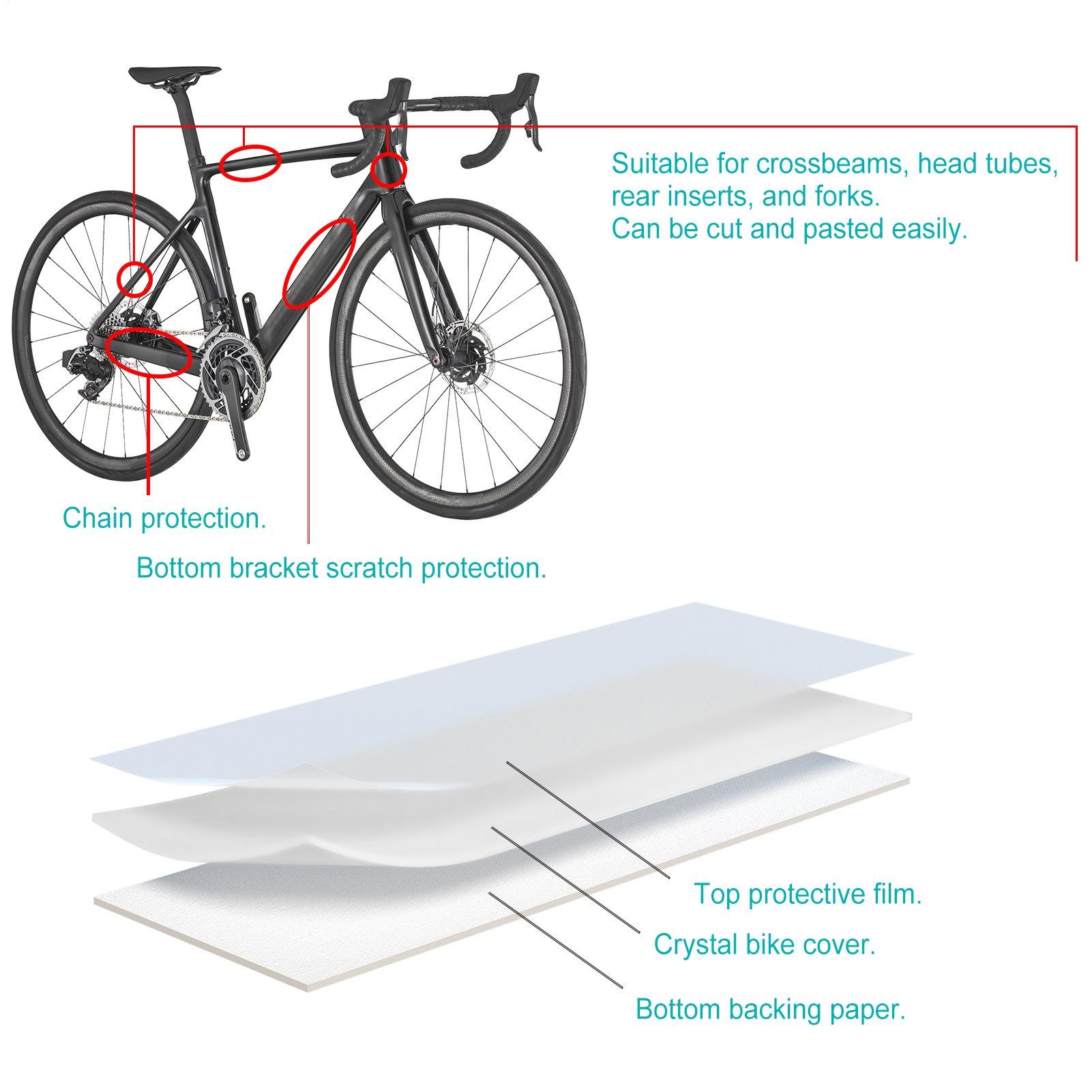 Bike Protection Tape Clear Pvc - đánh giá và giá Chainstay Protector Wrap