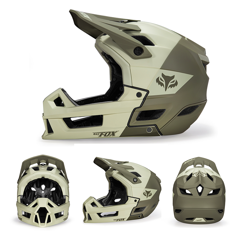 BATFOX full-face enduro helmet - đánh giá và giá Mountain Biking Full Face Helmet