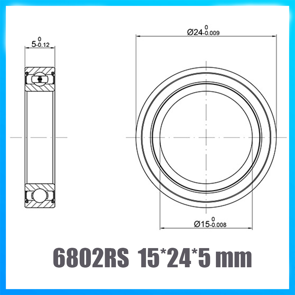 6802 Hybrid Ceramic Bearing 15 - đánh giá và giá Bottom Bracket Press