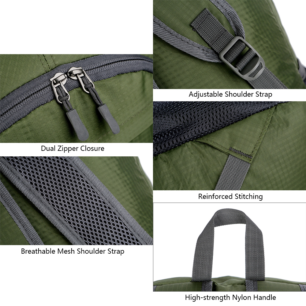 Lightweight Foldable Backpack  - đánh giá và giá Mountain Biking Backpack