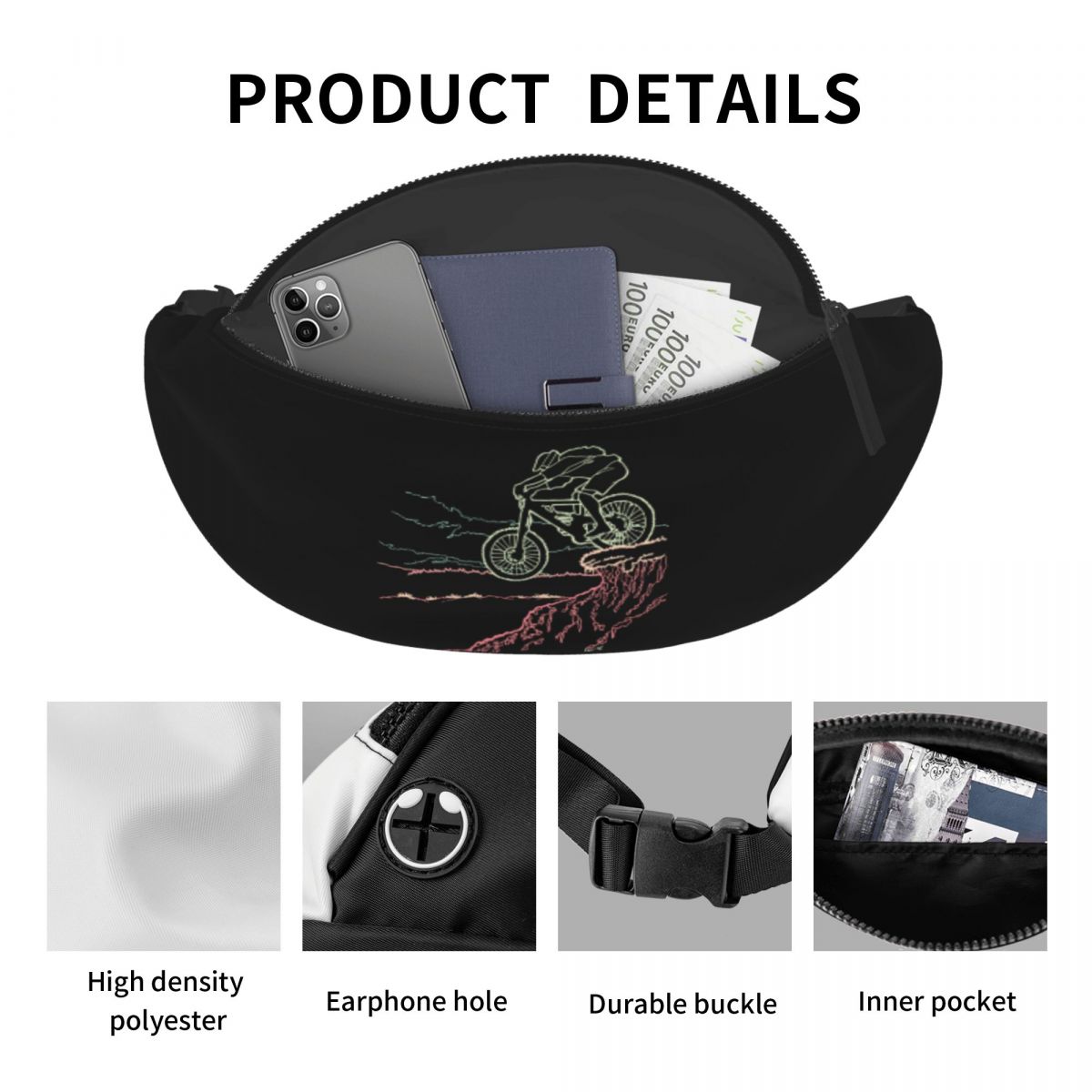 Custom Casual Mountain Biker F - đánh giá và giá Mountain Biking Fanny Pack